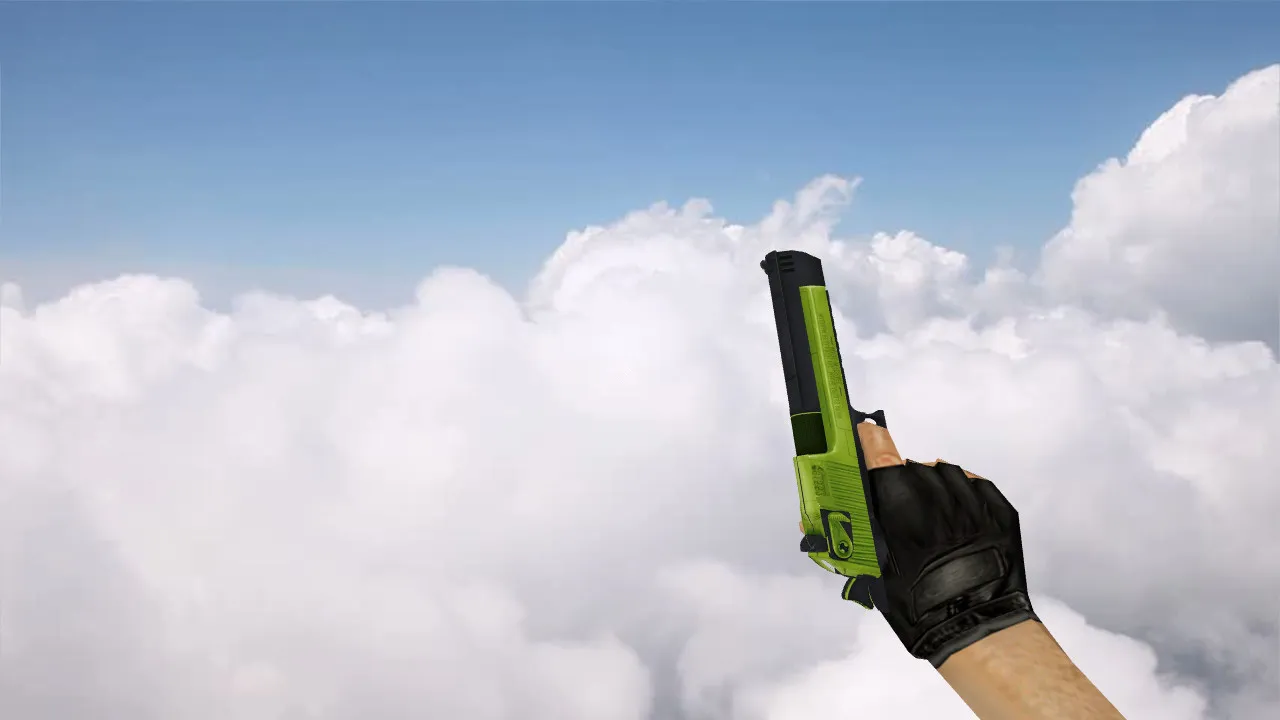 Скриншот Модель «Deagle Green Boost» для CS 1.6 - Погружение в игровой процесс