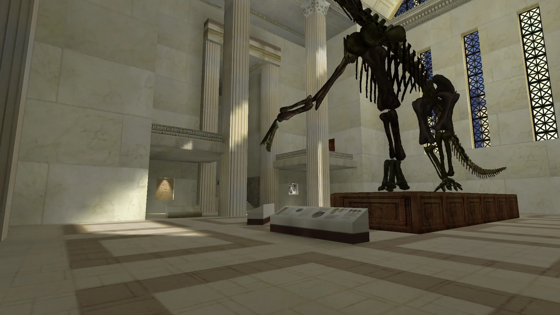 Скриншот  Карта de_museum_beta2 для CS 1.6 - Тактика и особенности