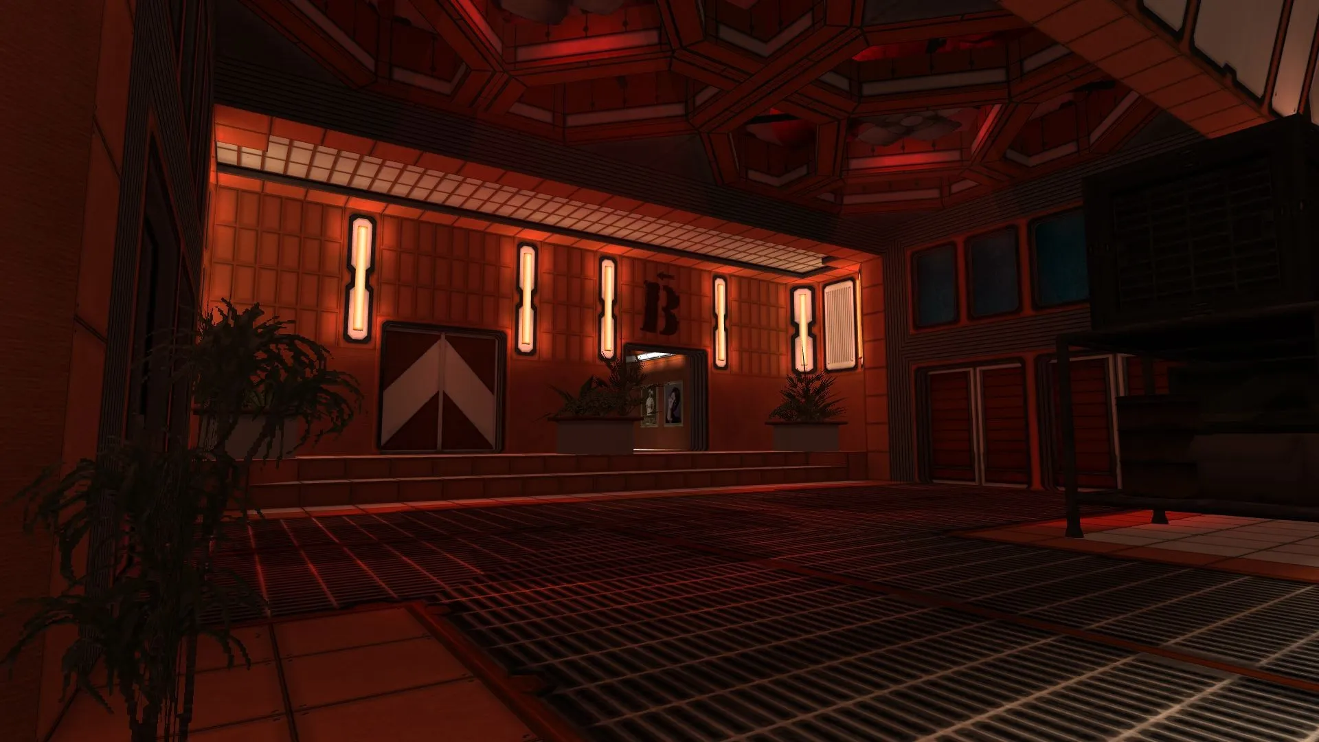 Скриншот  Карта de_retrostation для CS 1.6: Анализ и Тактика