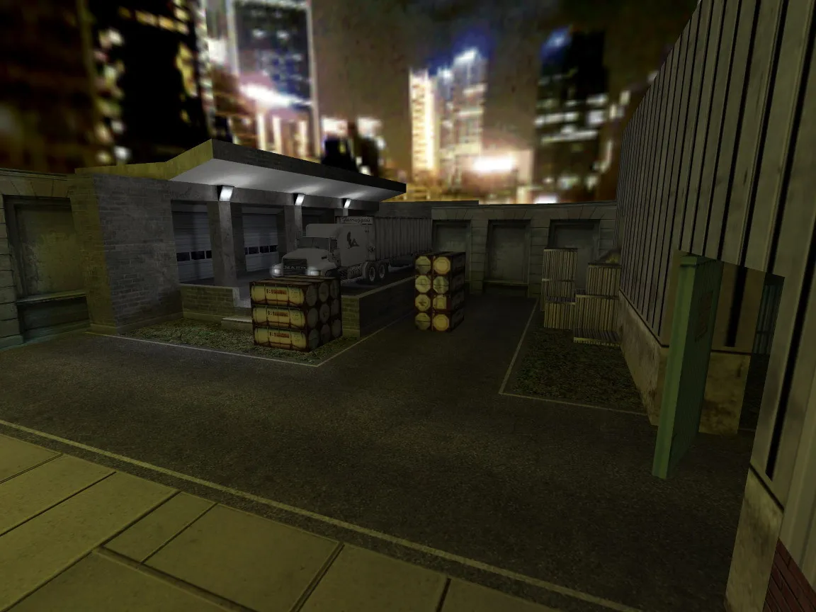 Скриншот  Карта de_furiousdust для CS 1.6: точки, ротации, .nav и оптимизация wpoly/epoly