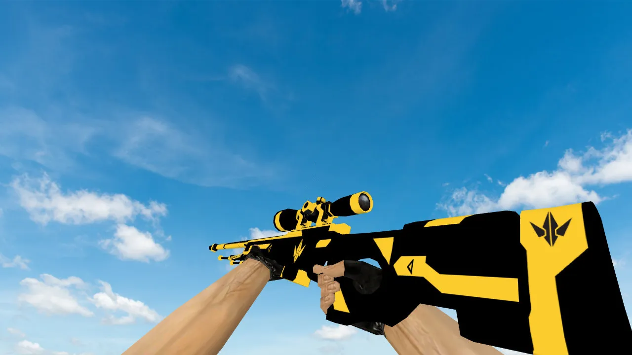 Скриншот Модель «AWP Apparatus Lime» для CS 1.6: Качество и Достоверность