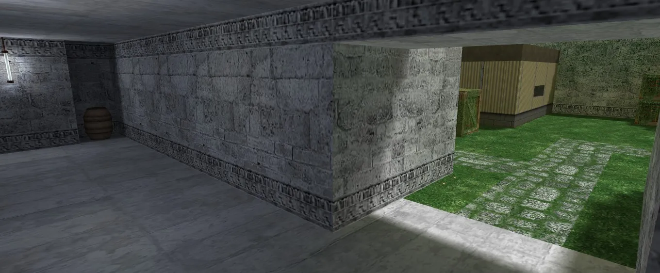 Скриншот  Карта de_zovine для CS 1.6: подробный обзор и тактики игры