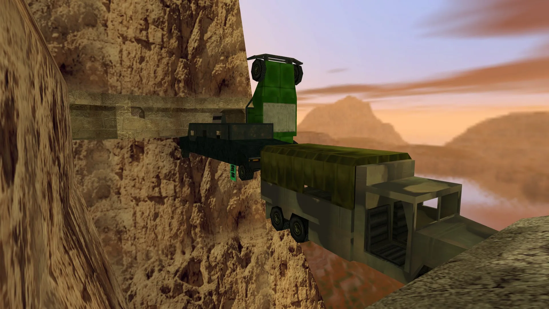 Скриншот  Карта de_lostcars для CS 1.6 - тактика и подробности