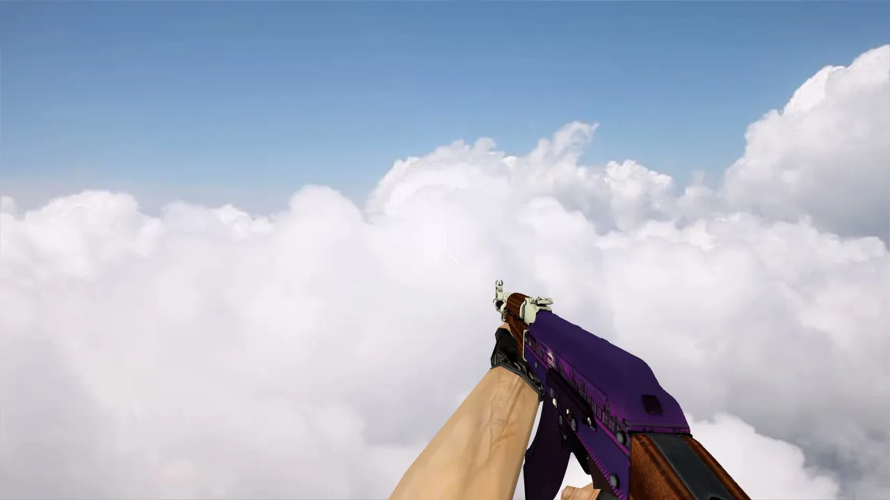 Скриншот Модель «AK-47 Moonrise» для CS 1.6: уникальный стиль и качество