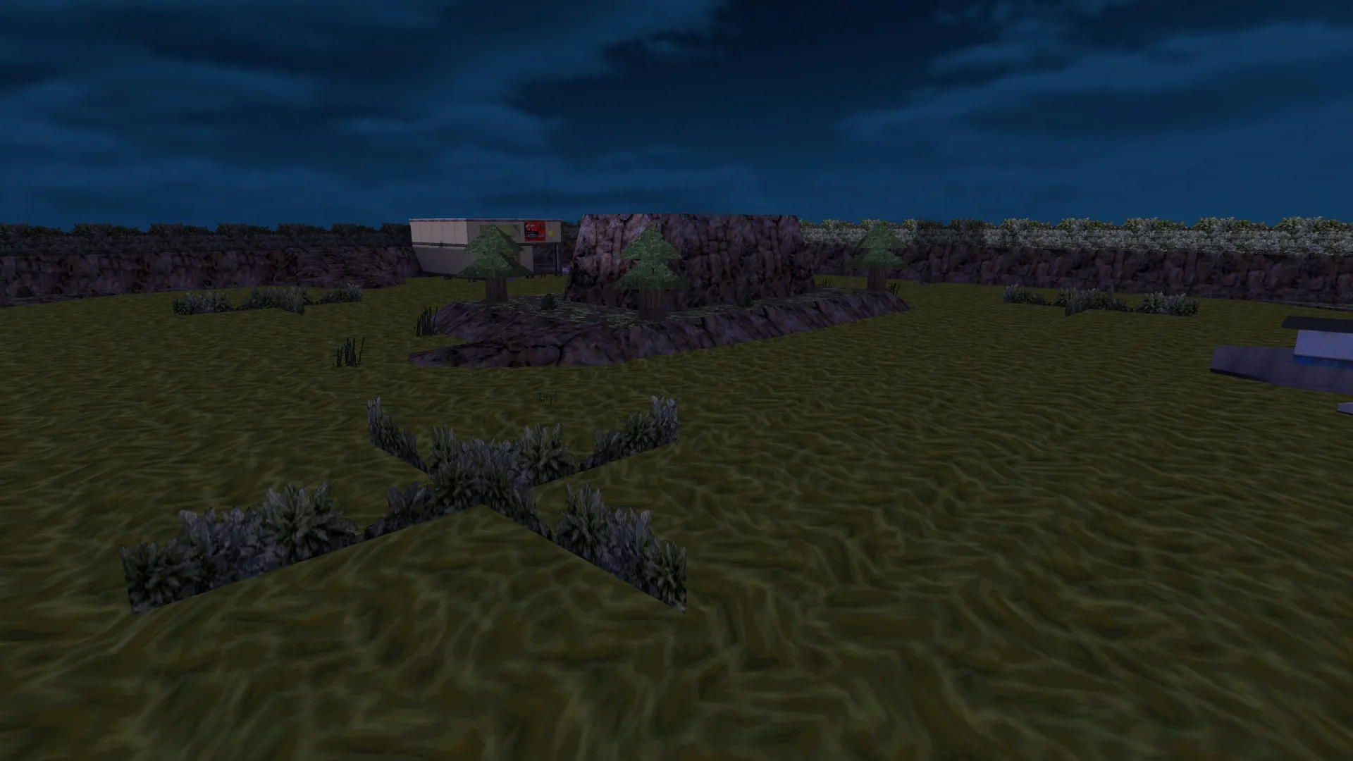 Скриншот  Карта cc_boathouse для CS 1.6: тактика за CT и T, точки, .nav для ботов, оптимизация wpoly/epoly