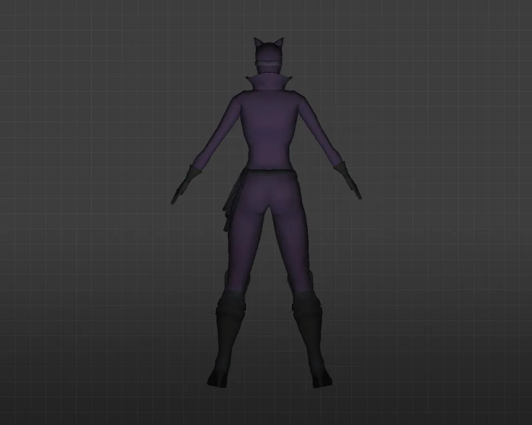 Скриншот Модель «Женщина-кошка» для CS 1.6 – Уникальный скин для игр и кино