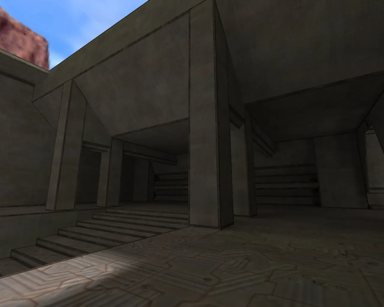 Скриншот  Карта de_sdt для CS 1.6: Тактики и особенности