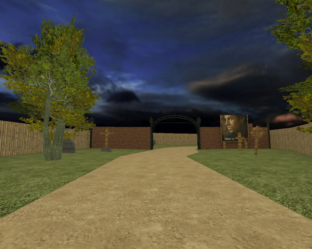 Скриншот  Карта «1hp_dimelo» для CS 1.6: knife-only режим, баланс сторон, точки и боты (.nav), настройка под сервер