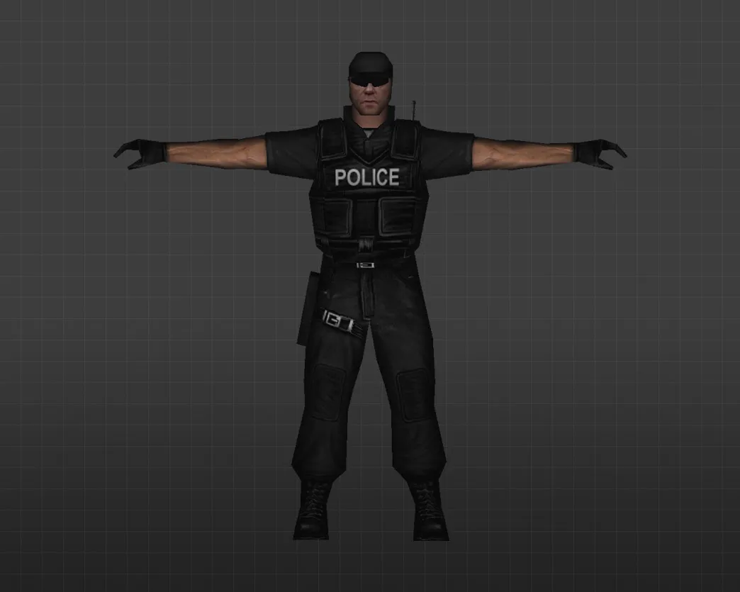 Скриншот Модель «CSPD SWAT» для CS 1.6 - Идеальное дополнение для вашего скина