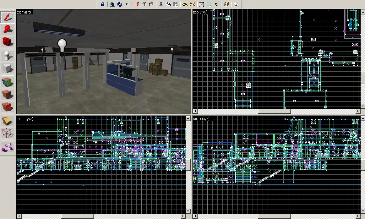 Скриншот  Карта de_satellite для CS 1.6: особенности и стратегии