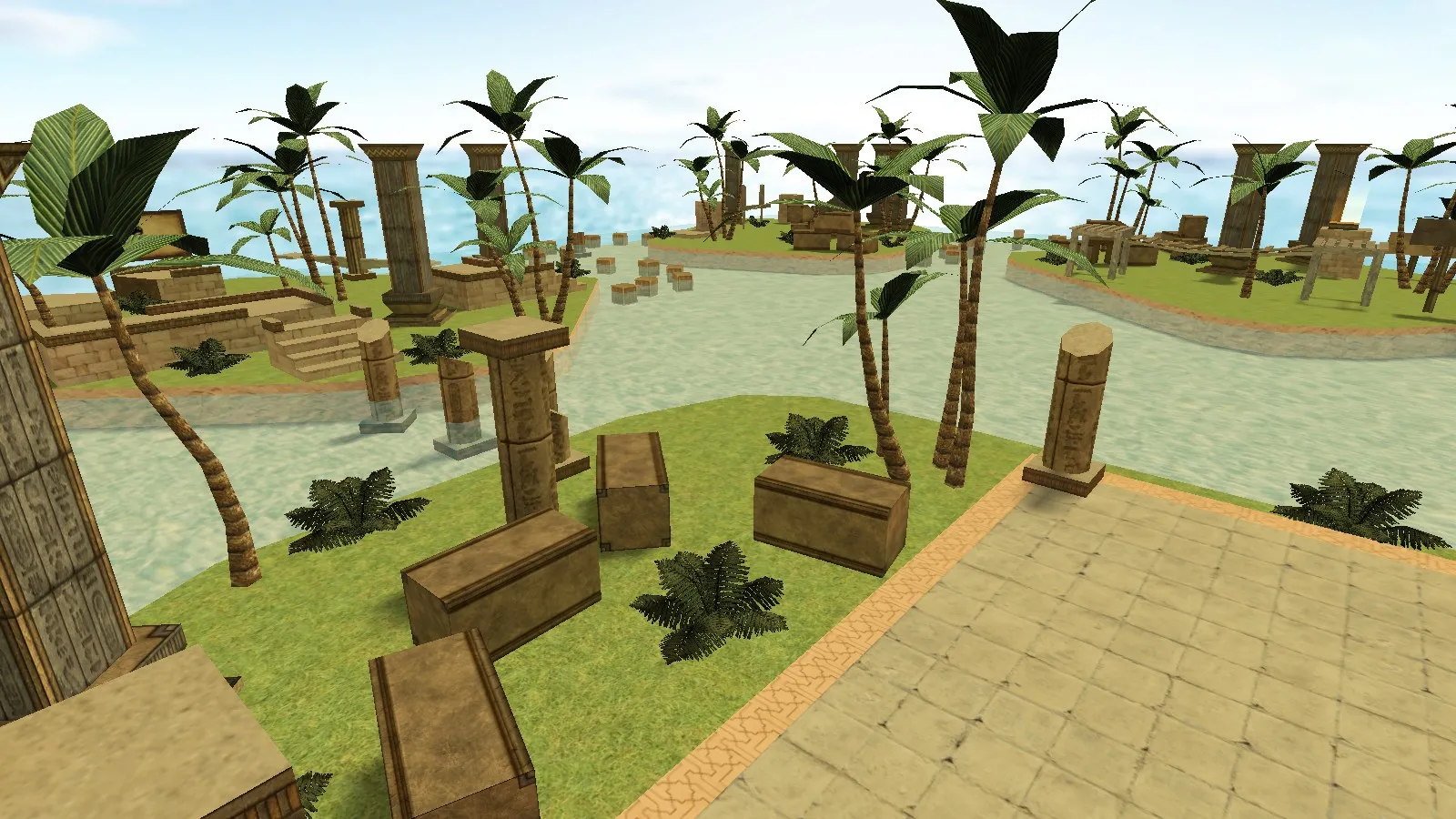 Скриншот  deathrun_tropico_beta1 для CS 1.6: тактика за терр и спец-режим, баланс точек, .nav и оптимизация