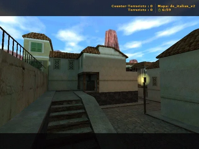 Скриншот Карта «de_italian_v2» для CS 1.6