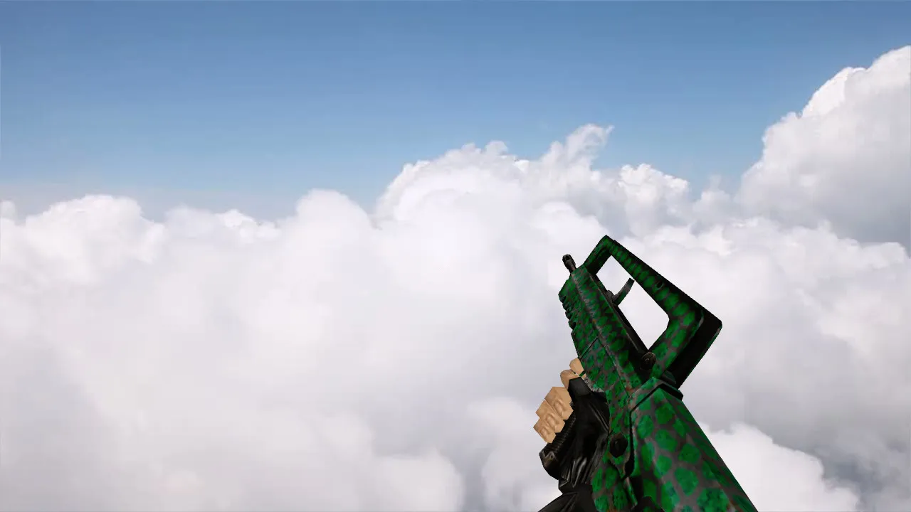 Скриншот Модель «Стандартный FAMAS Гексан» для CS 1.6 - качественная сборка