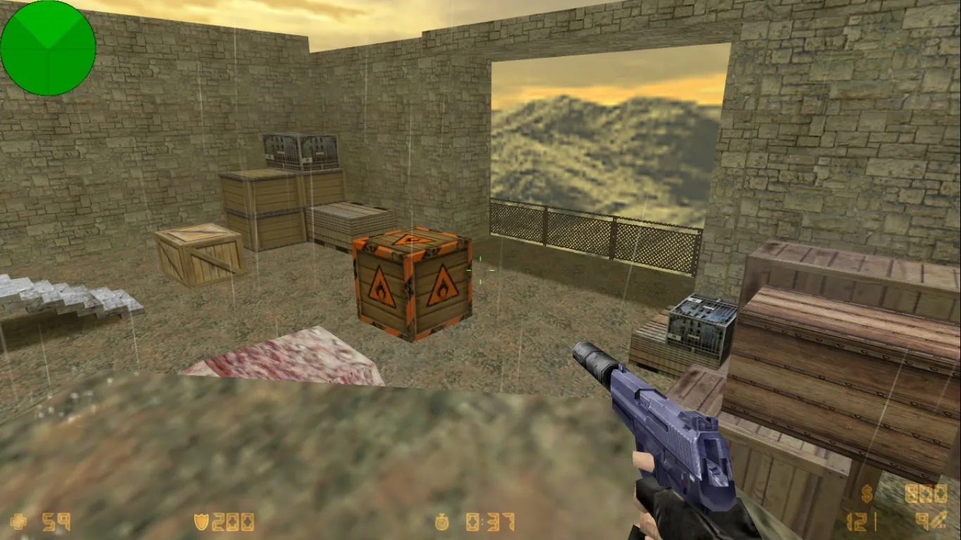 Скриншот  as_de_hungun_rockylake5 — DE карта для CS 1.6: точки, позиции, баланс сторон