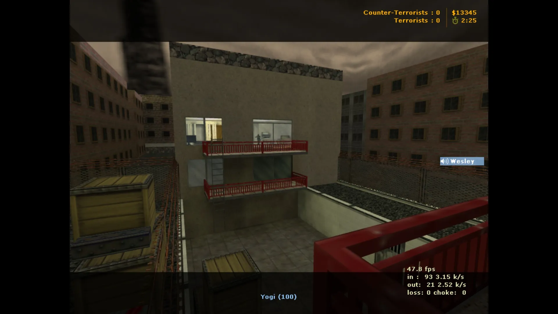 Скриншот  Карта de_briarwood для CS 1.6: баланс сторон, тактика на точки, .nav для ботов и оптимизация wpoly/epoly