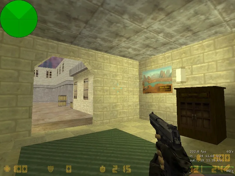 Скриншот  Карта dustferno для CS 1.6: Оптимизация и тактика