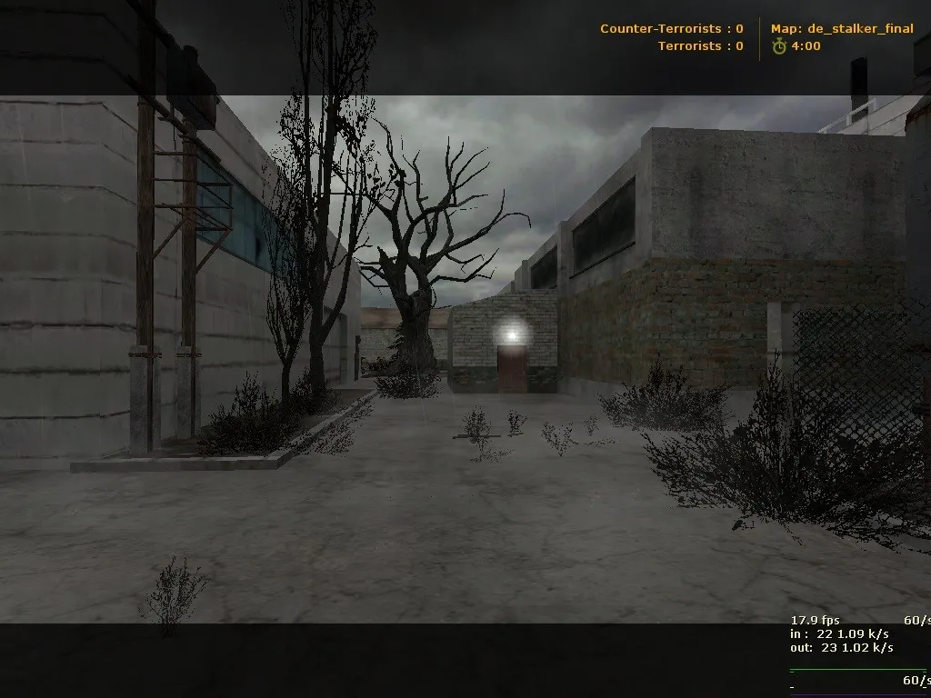 Скриншот  Карта de_stalker_final для CS 1.6 - тактические возможности и детали