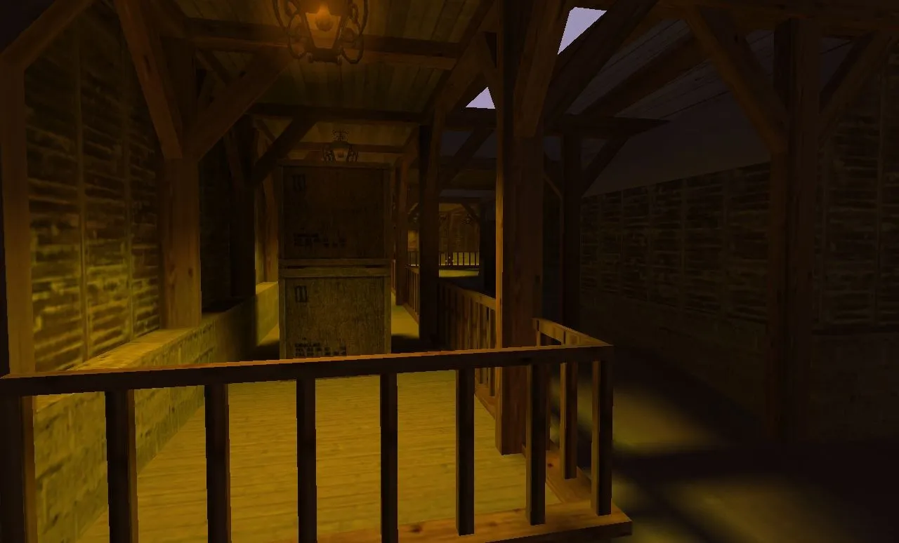 Скриншот  Карта csde_skyfall для CS 1.6: баланс сторон, точки под плент/деф, .nav для ботов и оптимизация