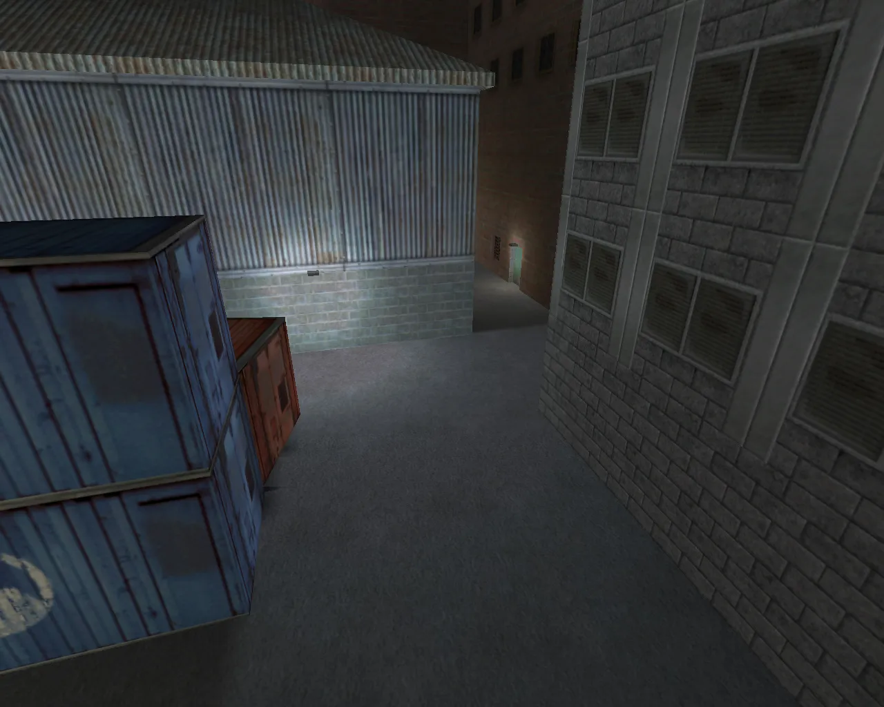 Скриншот  cs_assault_shadow — карта для CS 1.6: баланс сторон, точки, .nav и оптимизация wpoly/epoly