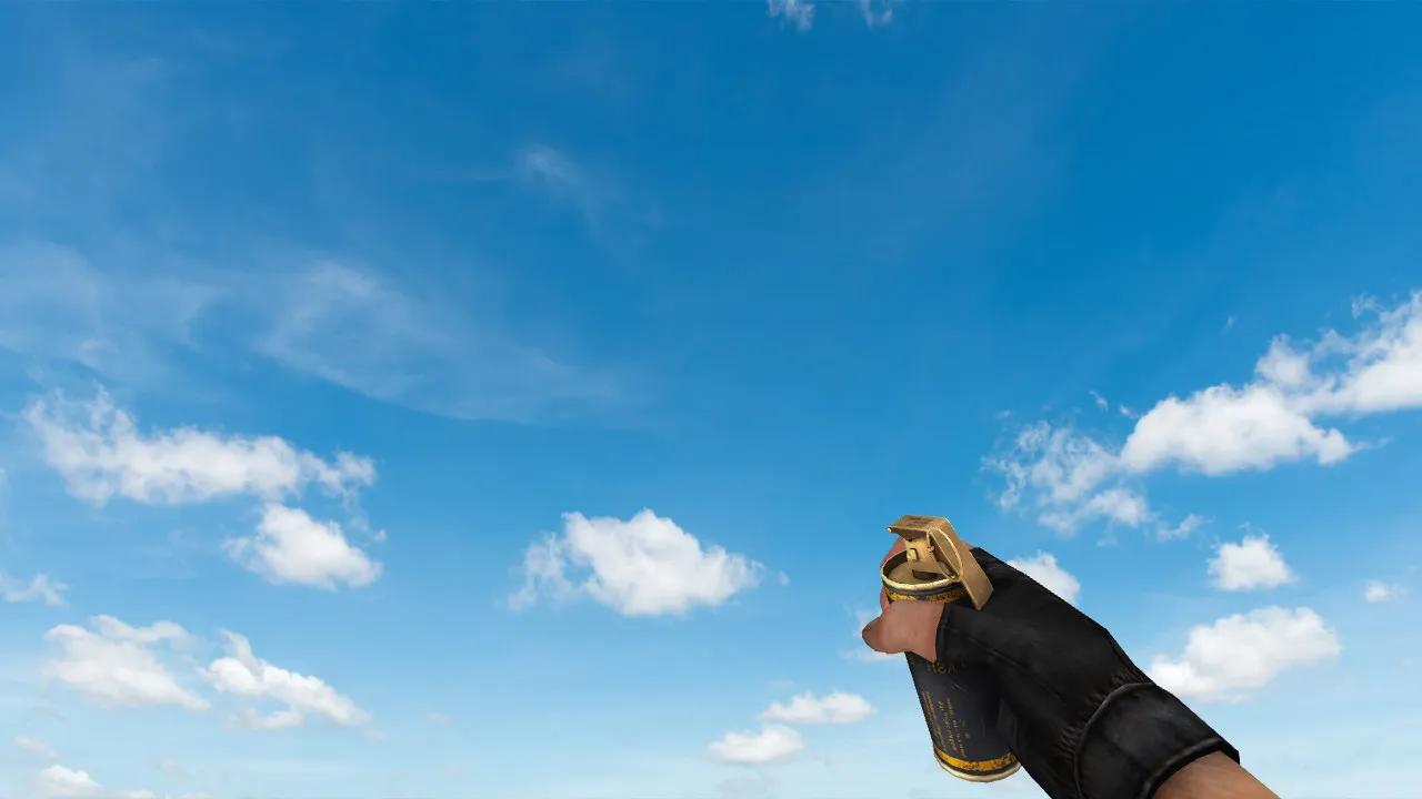 Скриншот  Пак моделей оружия Golden Weapon Pack для CS 1.6: v_, p_, w_ модели, звуки, анимация осмотра и настройки качества текстур