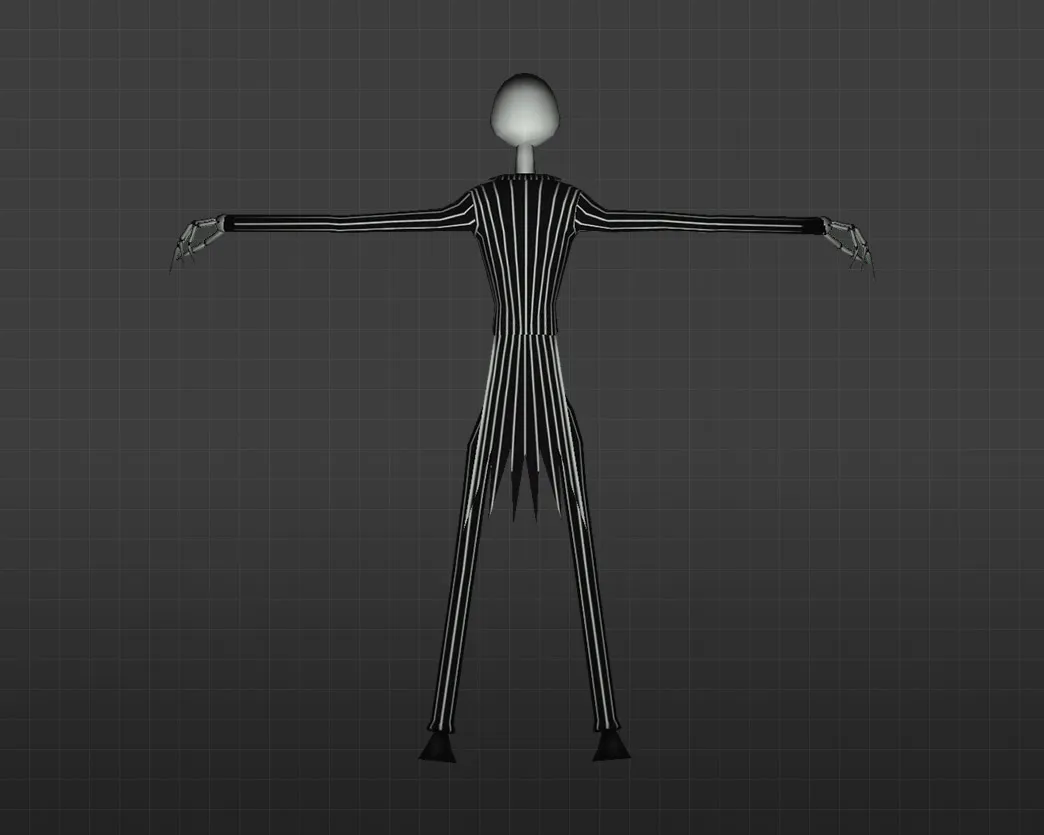 Скриншот Модель «Джек Скеллингтон» для CS 1.6 - уникальный скин для вашей игры