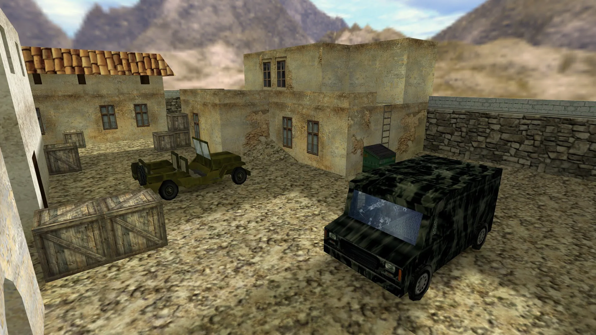 Скриншот  Карта de_southwood для CS 1.6 - Затененные тактики и новые горизонты