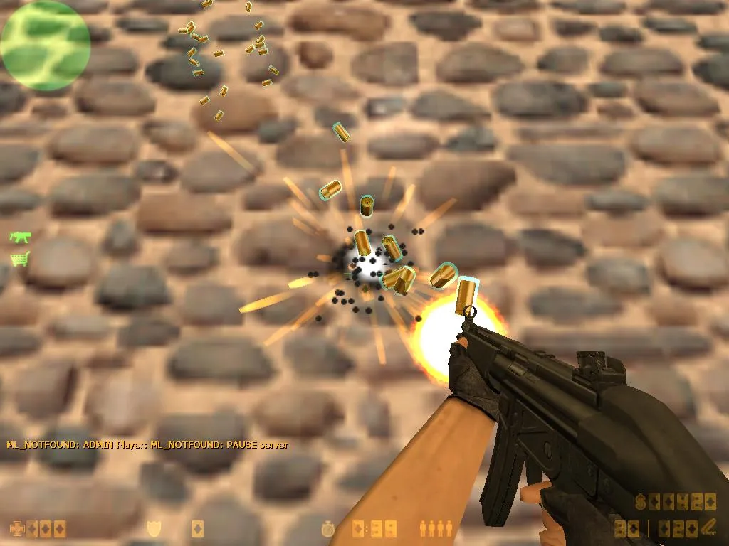 Скриншот Модель гильз «Glowing Shells» для CS 1.6: v_ и p_ модели, звуки, анимация осмотра, текстуры