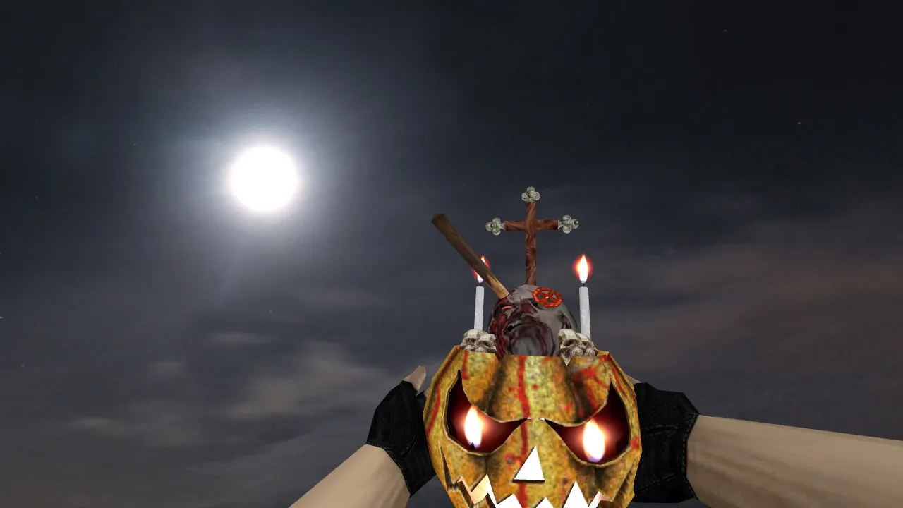 Скриншот Модель «Halloween Banquets» для CS 1.6: гранаты v_ p_ w_ с анимацией осмотра и звуками