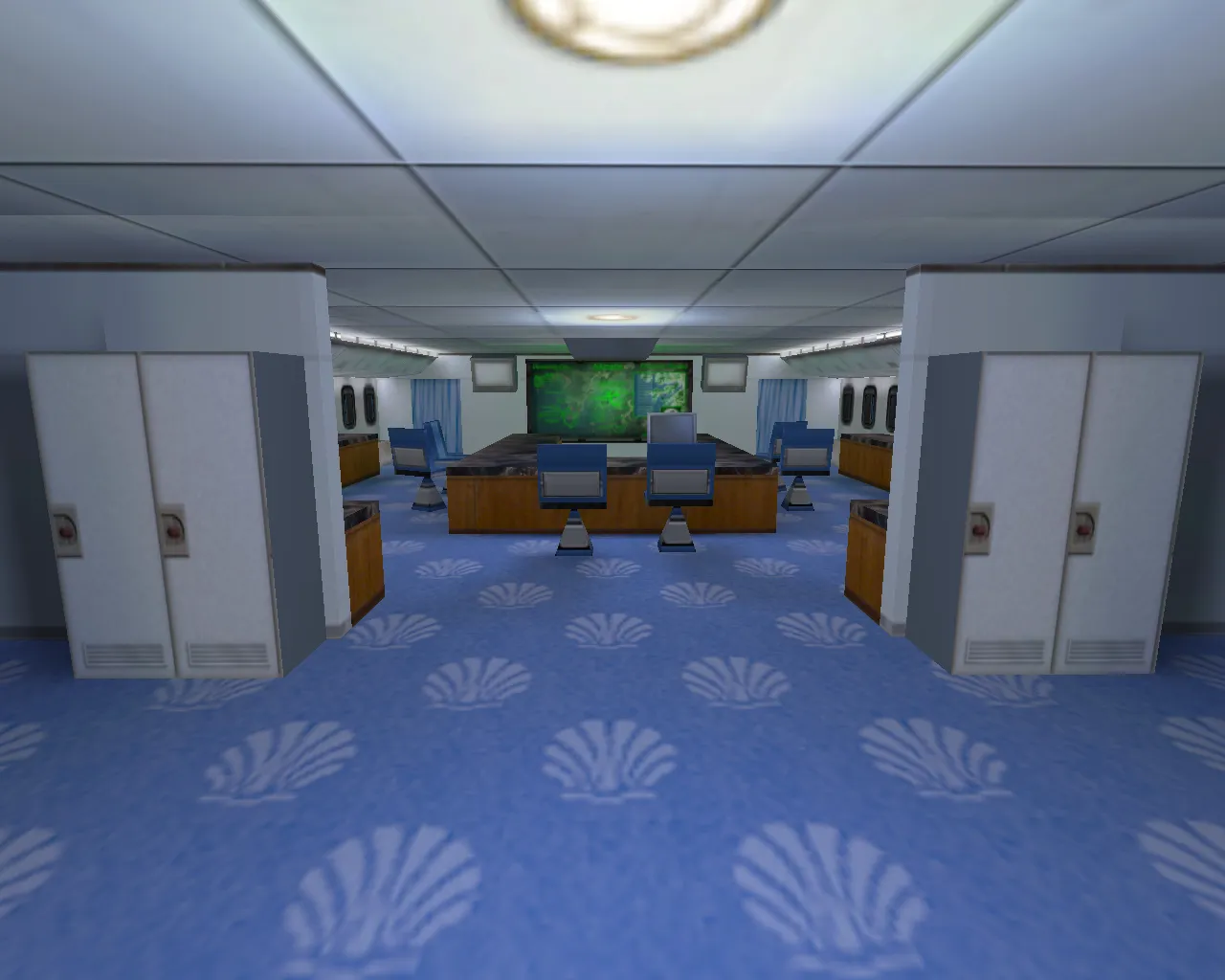 Скриншот de_747 для CS 1.6: лупы, точки под Т и КТ, оптимизация и .nav для ботов