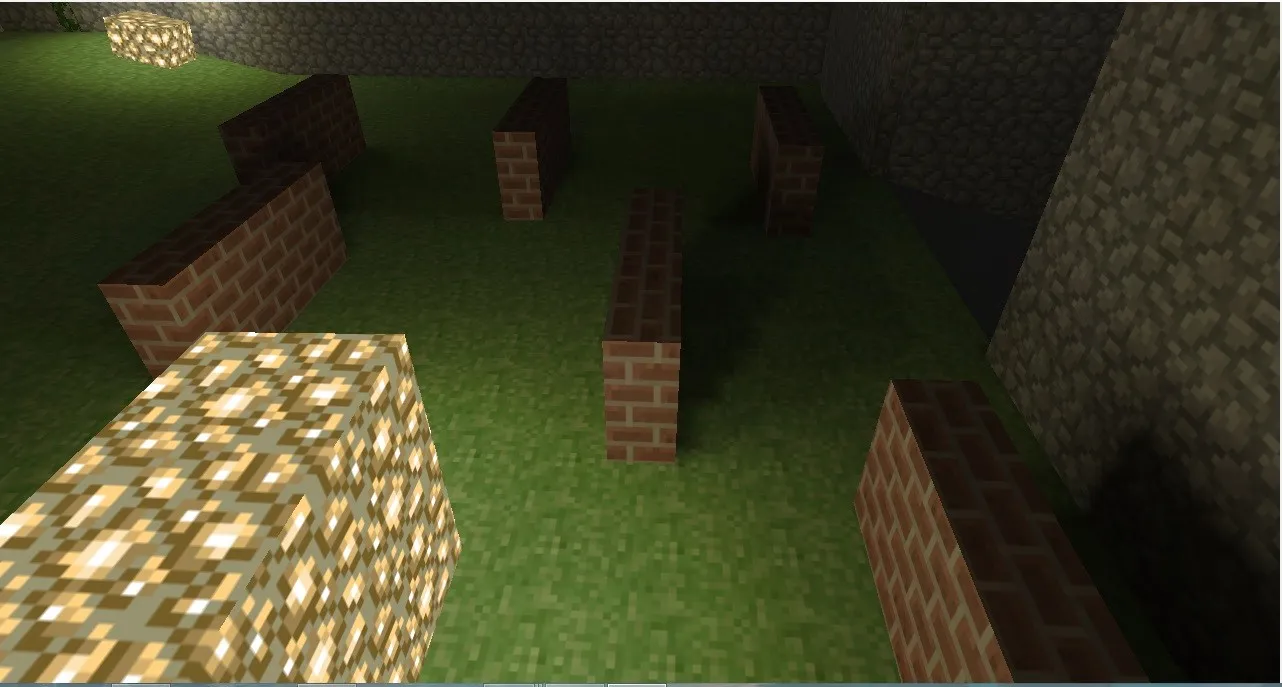 Скриншот  Карта de_minecraft_j_final для CS 1.6 - Стратегические точки и оптимизация