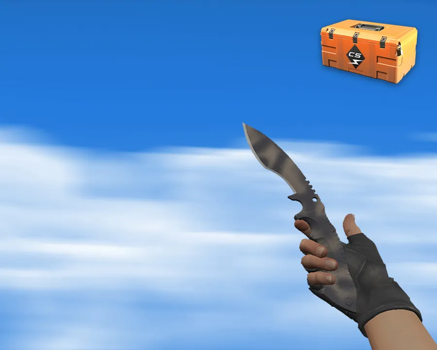 Скриншот Кукри | Сажа (Scorched) v_ p_ w_ модели для CS 1.6: звуки, анимация осмотра, текстуры и настройка