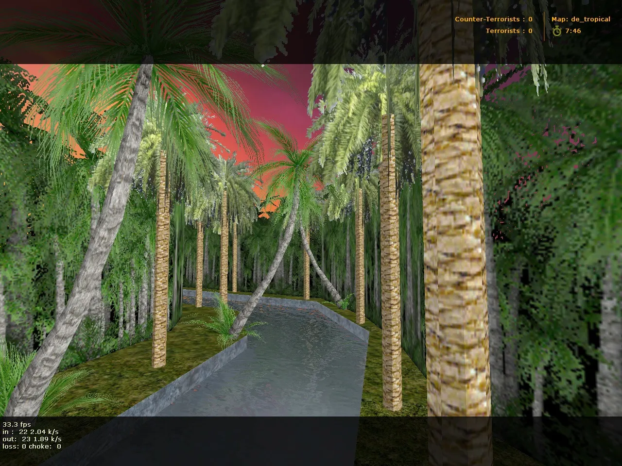 Скриншот  Карта de_tropical для CS 1.6: Тактика и особенности