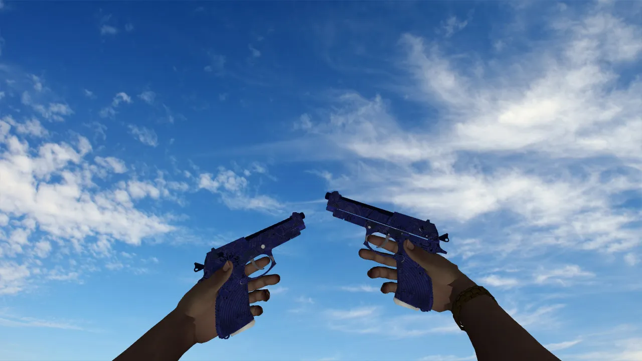 Скриншот  Пак моделей оружия «Пиратские руки» для CS 1.6: v_, p_, w_ модели, звуки, анимация осмотра, текстуры и настройка