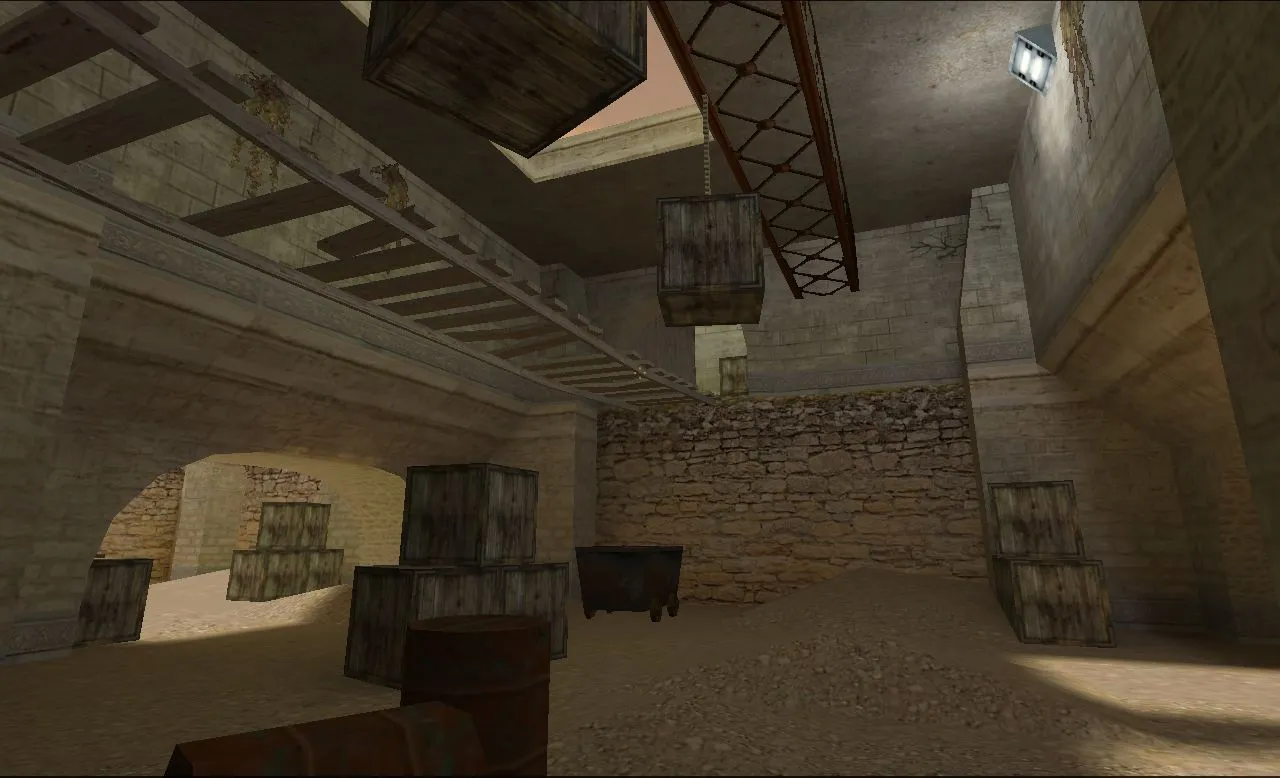 Скриншот  Карта de_rudnik для Counter-Strike 1.6: Особенности и тактика