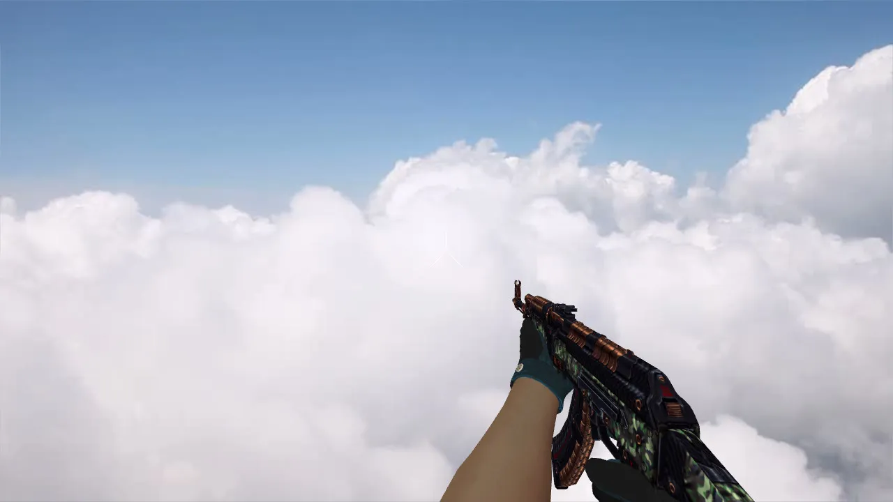 Скриншот Модель «AK-47 Abrams» для CS 1.6: скачать и установить