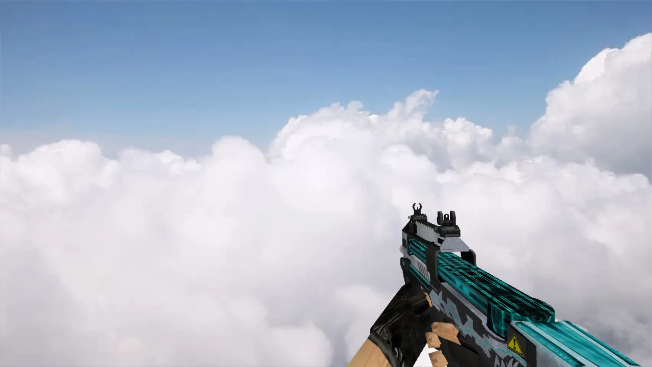 Скриншот Модель P90 Alpha для CS 1.6 — Уникальный стиль и качество