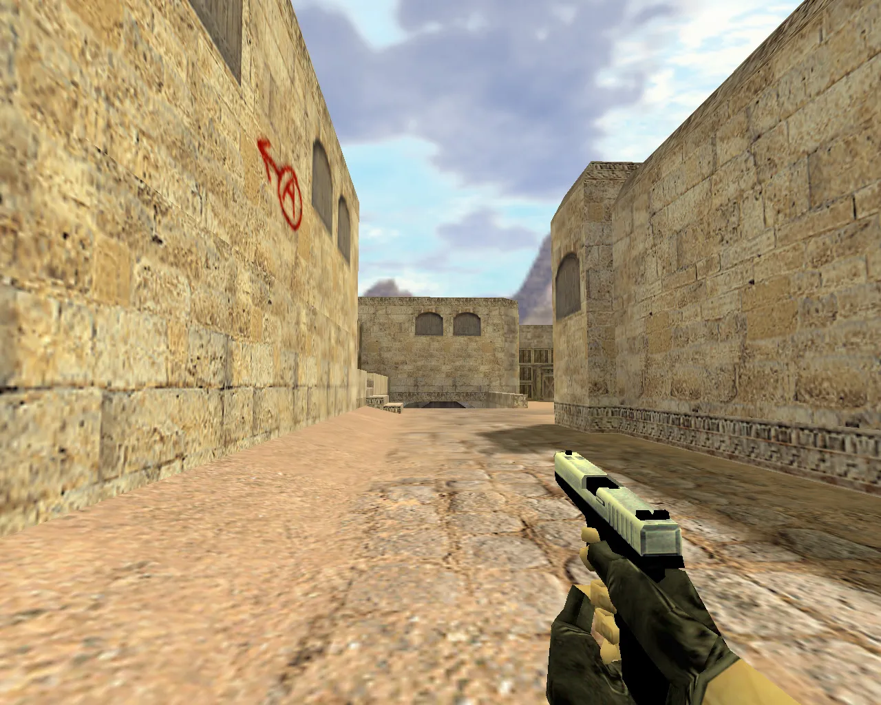 Скриншот Модель Glock Хром для CS 1.6 - Качество и Детали