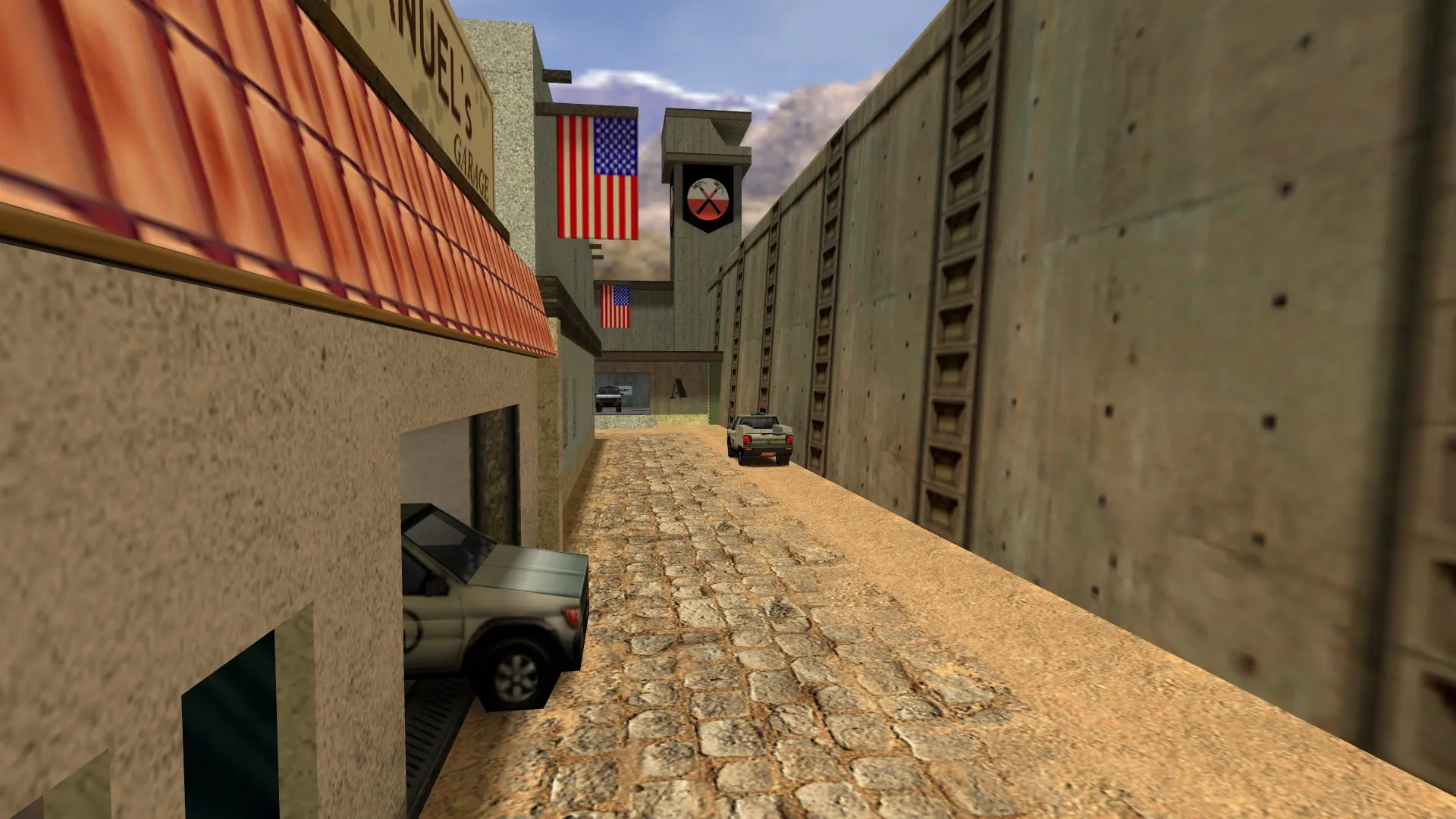 Скриншот  de_edifice для CS 1.6: тактики за CT/T, точки, .nav и оптимизация wpoly/epoly