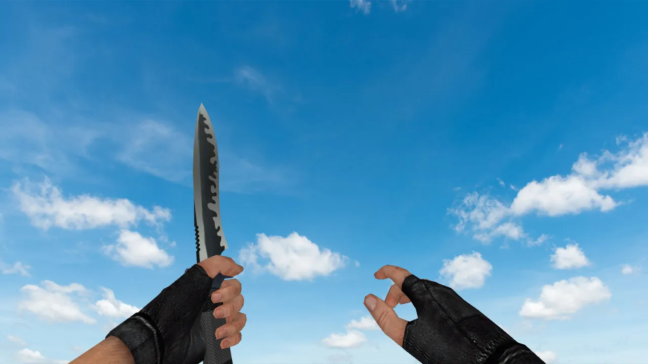 Скриншот  Пак моделей оружия «CSCZ Textures on 1.6 Weapon» для CS 1.6: v_, p_, w_ модели, звуки и анимация осмотра