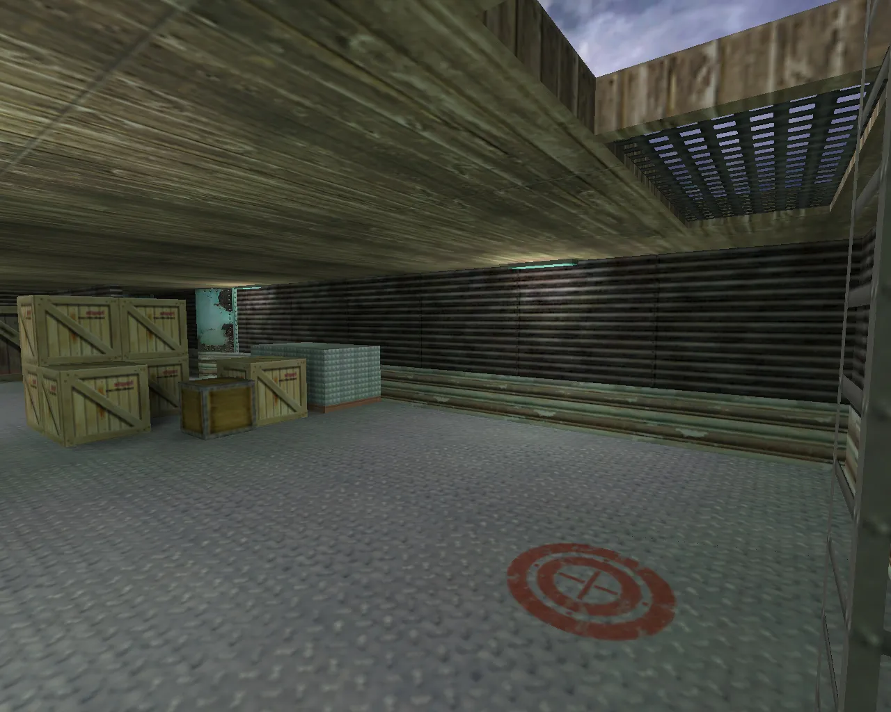 Скриншот  Карта de_ship для Counter-Strike 1.6: Тактика и особенности