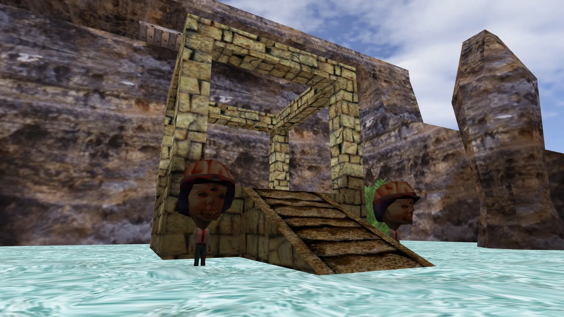 Скриншот  Карта de_gwned для CS 1.6: точки под T/CT, .nav для ботов, оптимизация wpoly/epoly