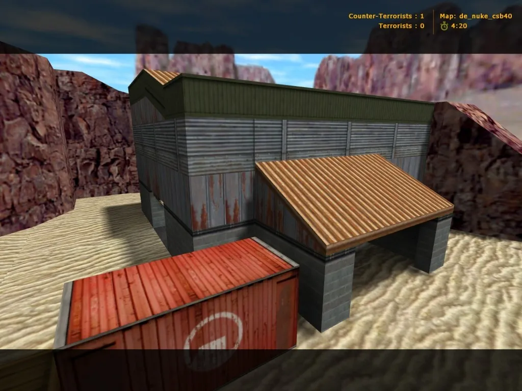 Скриншот Карта «de_nuke_csb40» для CS 1.6