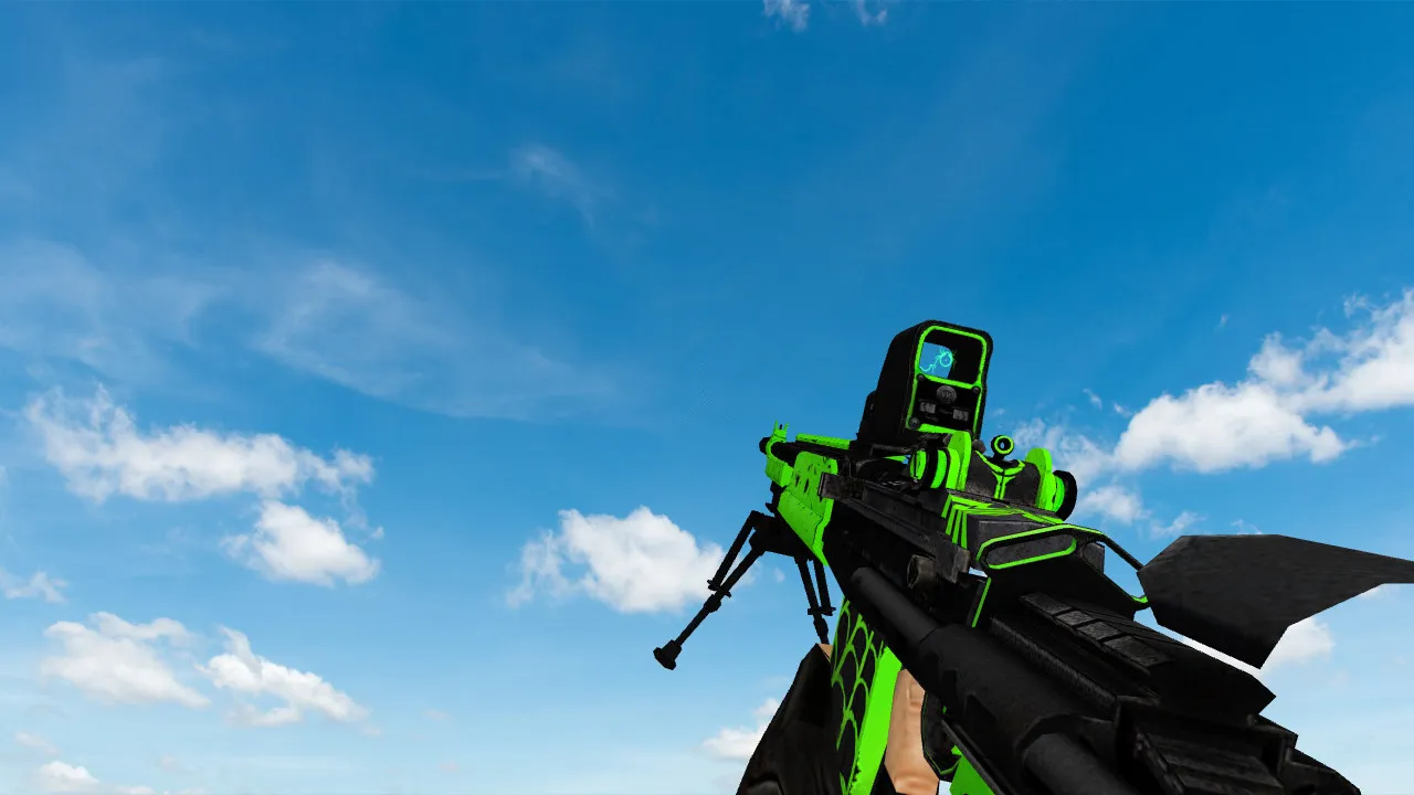 Скриншот Модель SG-552 «M14 Toxic» для CS 1.6 - Загрузите сейчас