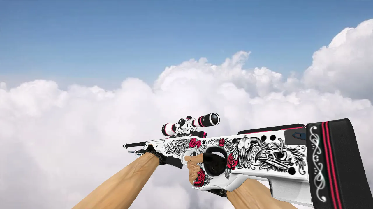 Скриншот Модель AWP Romeo and Juliet для CS 1.6 - Качественные текстуры и звуки