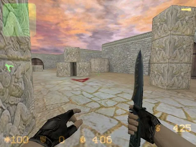 Скриншот Карта «de_aztec_mini_new» для CS 1.6