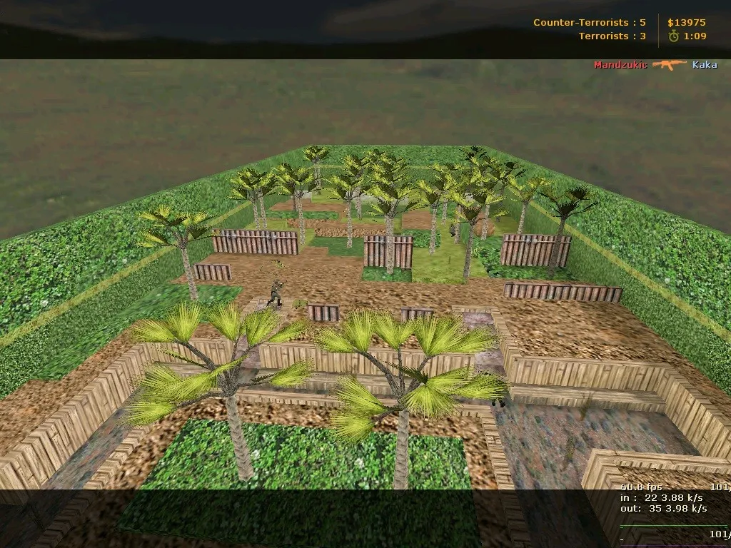 Скриншот Карта de_sutjeska для CS 1.6 - Подробное описание и стратегии