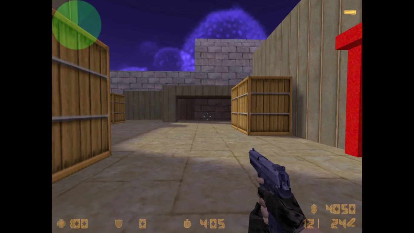 Скриншот  Карта «de_beernbewbz» для CS 1.6: тактика за CT и T, точки, .nav, оптимизация wpoly/epoly