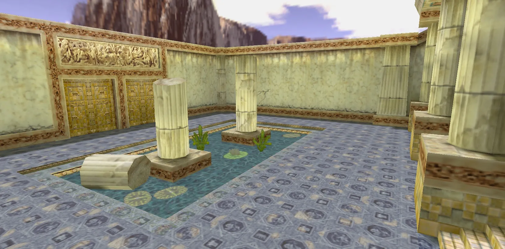 Скриншот  Карта de_troy для CS 1.6: Тактики и детали