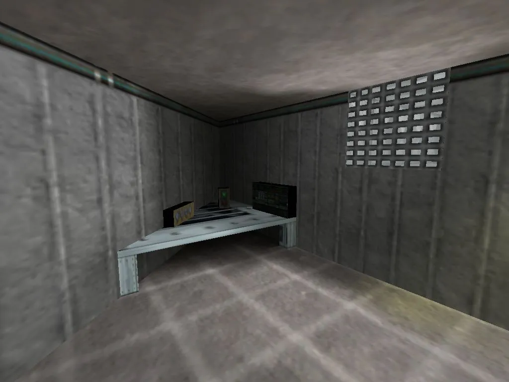 Скриншот  Карта de_nuke2 для CS 1.6: стратегические возможности и тактики