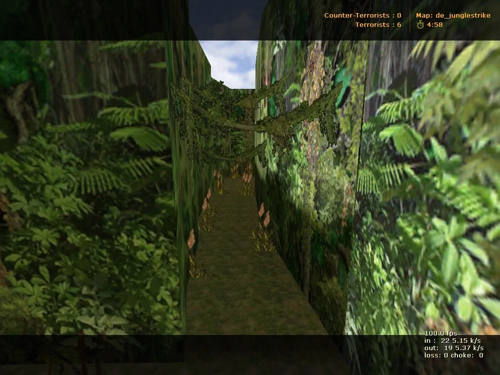 Скриншот Карта «de_junglestrike» для CS 1.6